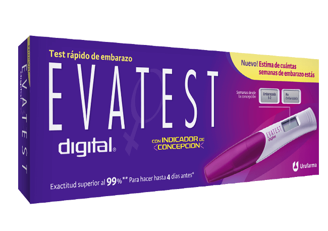 Evatest | Único Test de Embarazo que además estima de cuantas semanas estás.